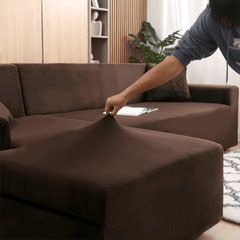 L-Shape_Jersey_Sofa_Cover_Brown_4