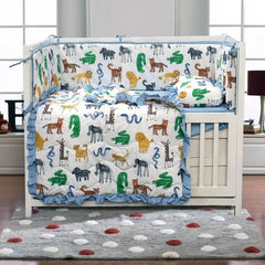 Pompous Infant & Toddler Baby Cot Bedding Set Animals