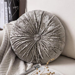 Round_Pumpkin_Velvet_Cushion_-_Gray_2