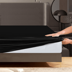 Silk_Duvet_Cover_Set_-_Black_3