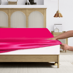 Silk_Duvet_Cover_Set_-_Bright_Pink_1
