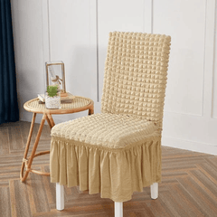 Turkish Style Chair Cover - Beige