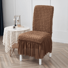Turkish Style Chair Cover - Brown