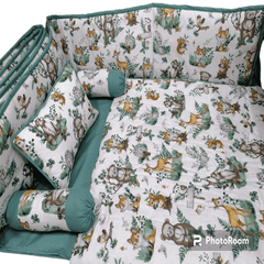 Baby Cot - Bedding Set - Pompous Deer