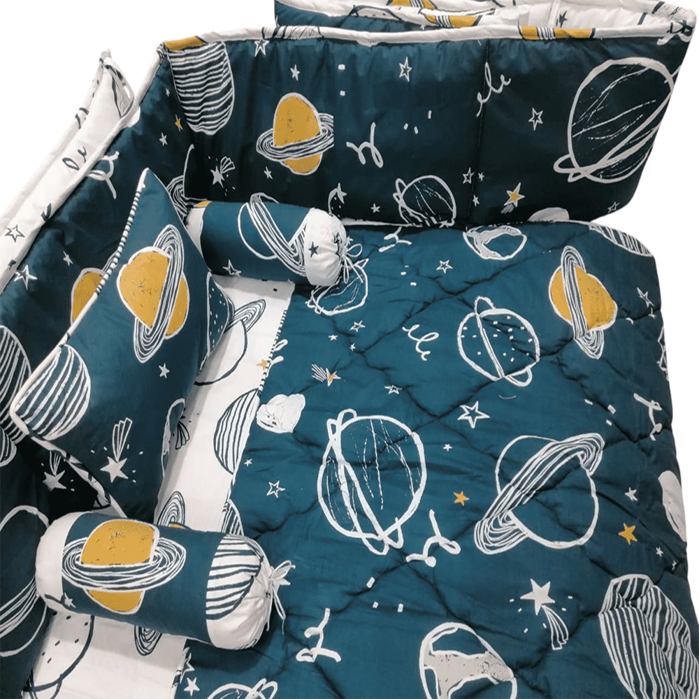 Baby Cot - Bedding Set - Pompous Planets