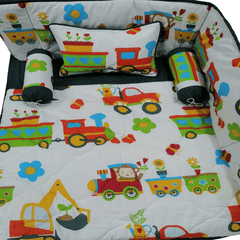 Baby Cot - Bedding Set - Pompous Trucks