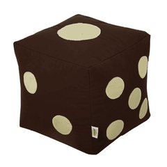 Dice Bean Bag - Brown