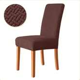Jacquard Chair Cover - Brown