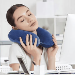 Neck rest Pillow - Blue