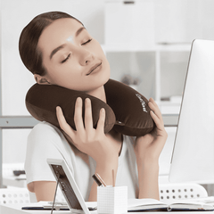 Neck Rest Pillow - Brown