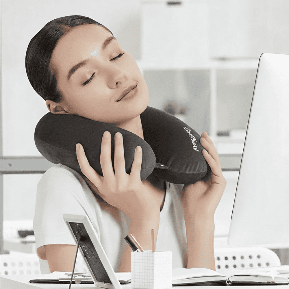 Neck Rest Pillow - Grey