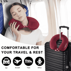 Neck Rest Pillow - Red-1
