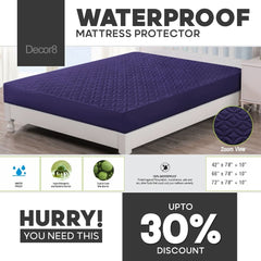 waterproof mattress protector - Magenta
