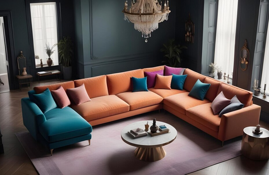 How to decor living areas with sofa?