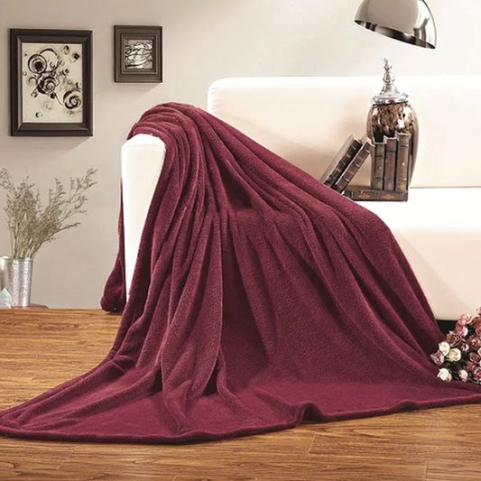 Fleece Blanket-Scarlet
