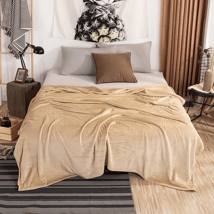 Fleece Blanket – Khaki