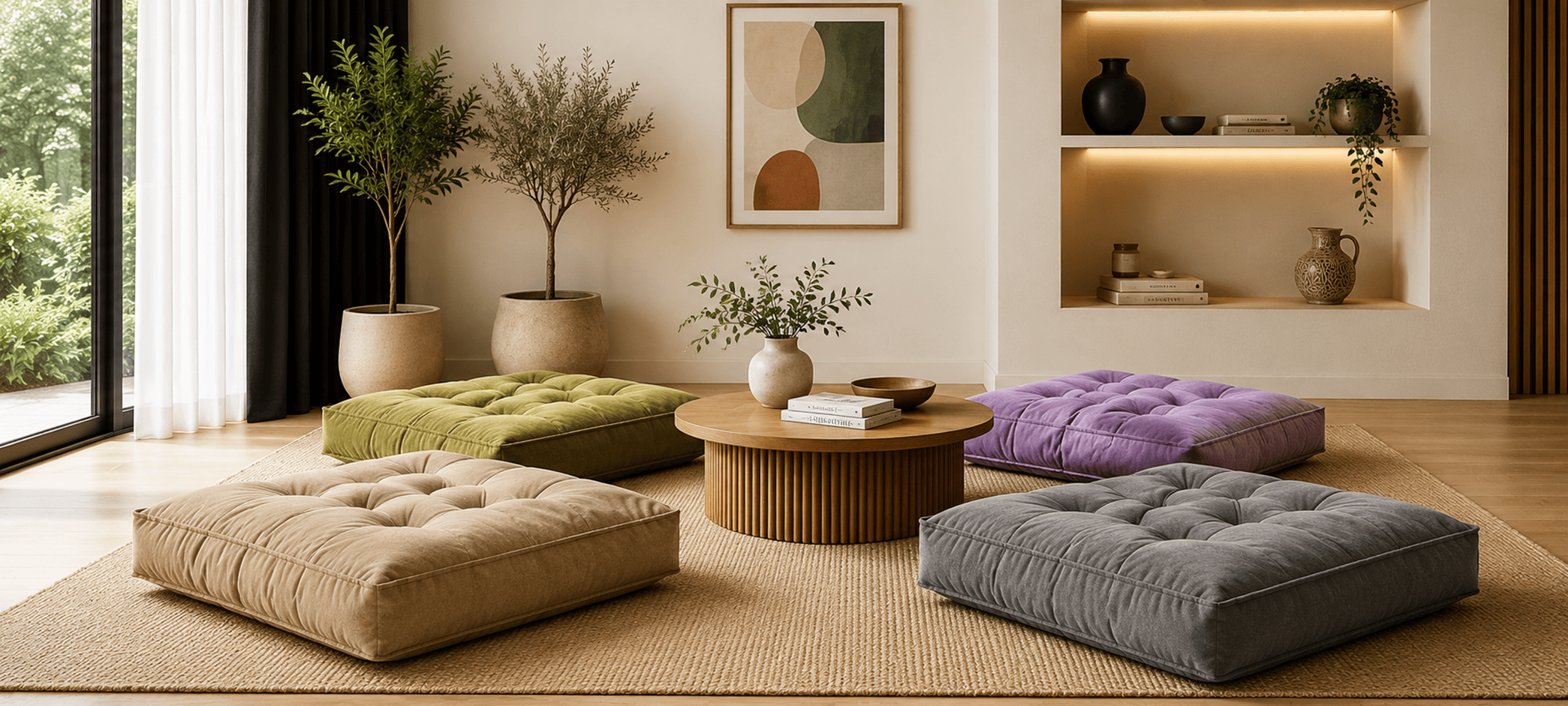 Floor cushions