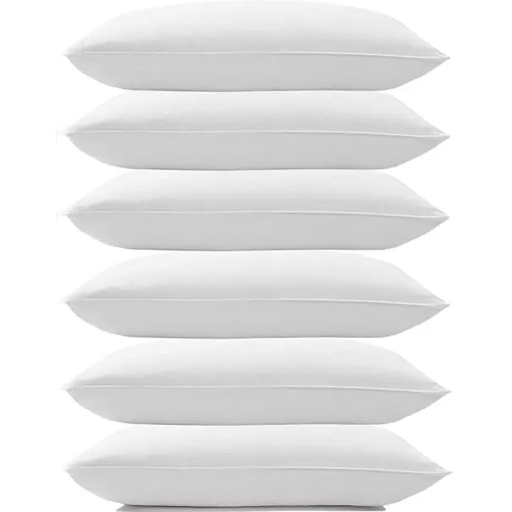 White Pillow Pack of 6