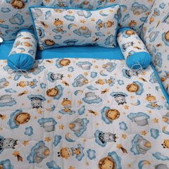 Baby Cot - Bedding Set - Pompous Cute Animals