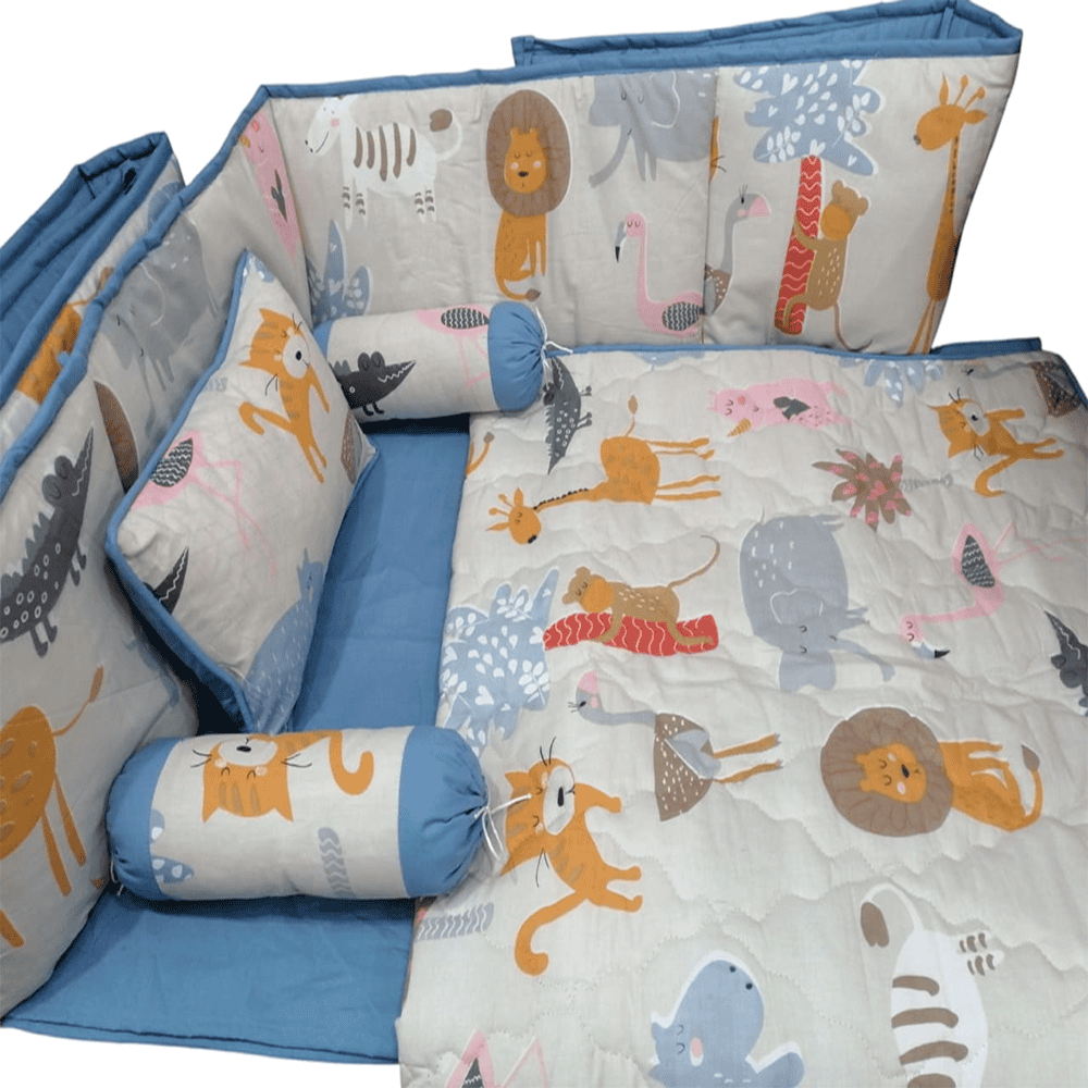 Baby Cot - Bedding Set - Pompous Lion