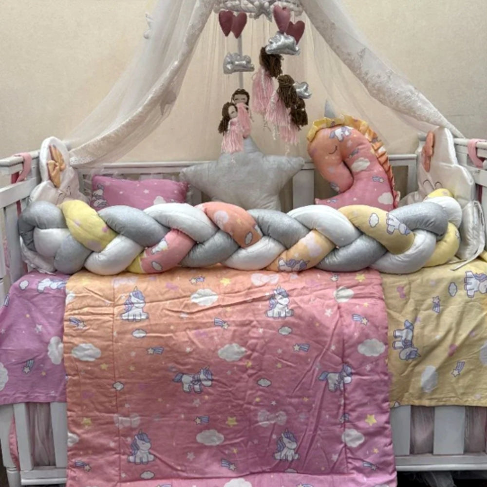 BabyCot BeddingSet Unicorn-1