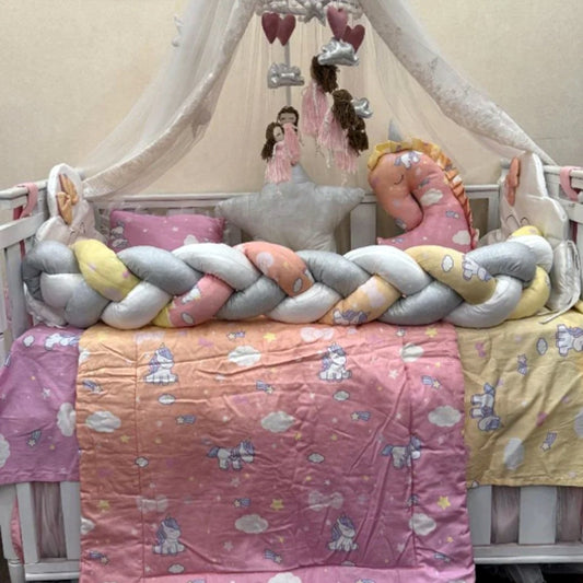 BabyCot BeddingSet Unicorn-1