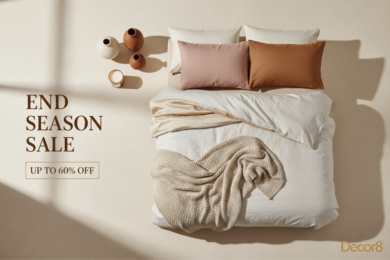 Decor8 Elegant End Season Sale Banner