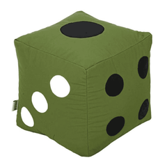 Dice Bean Bag - Green