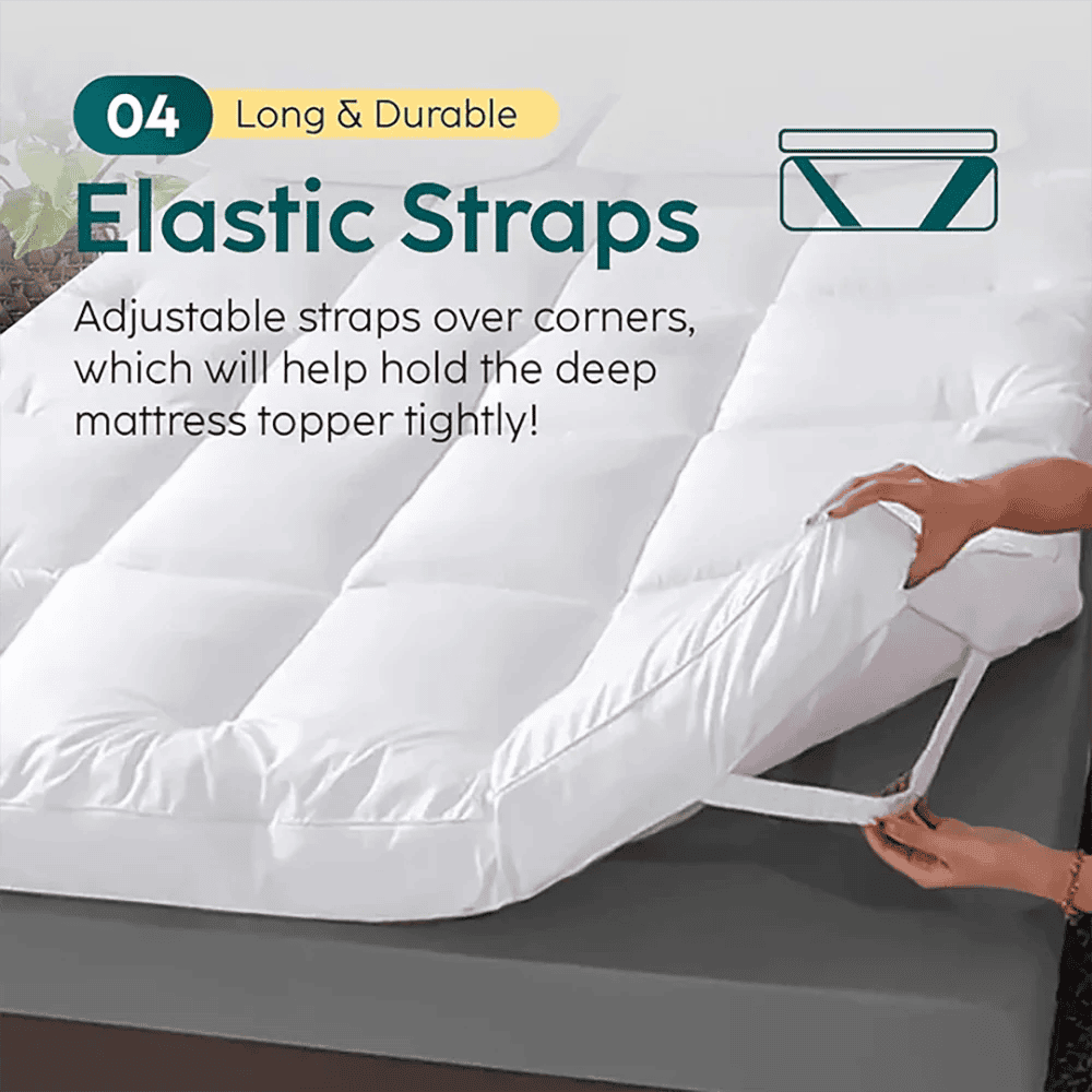 Mattress Topper - 950GSM Filling-1