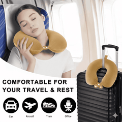 Neck Rest Pillow - Golden-1