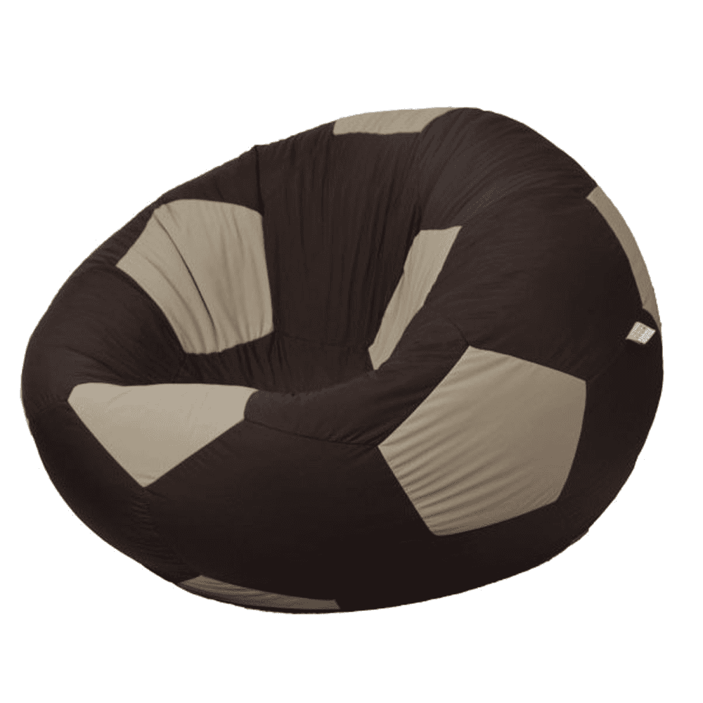 Premium Football Bean Bag - Brown