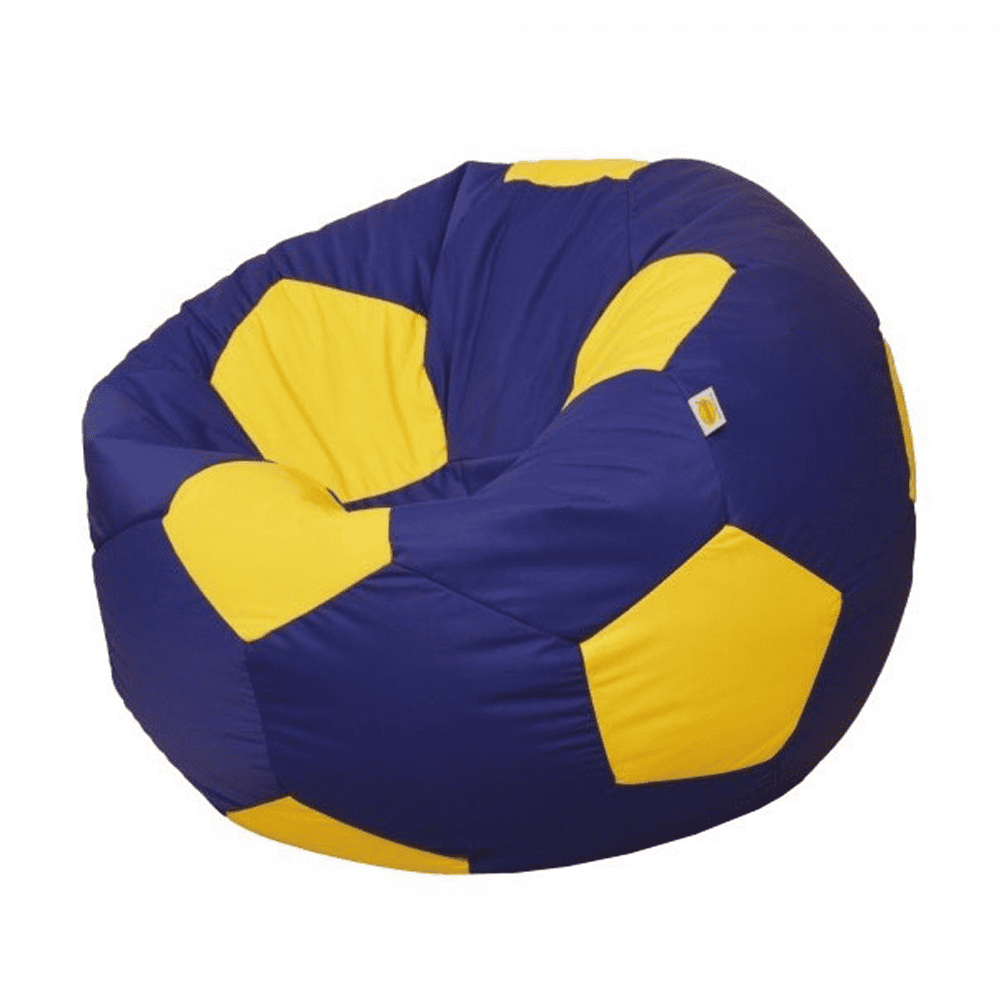 Premium Football Bean Bag - Dark Blue