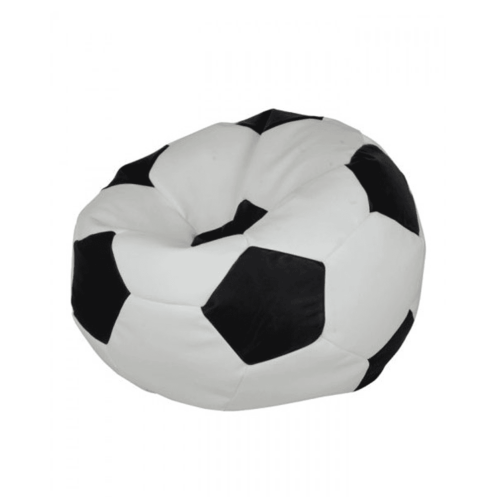 Premium football Bean Bag - White