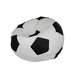 Premium football Bean Bag - White