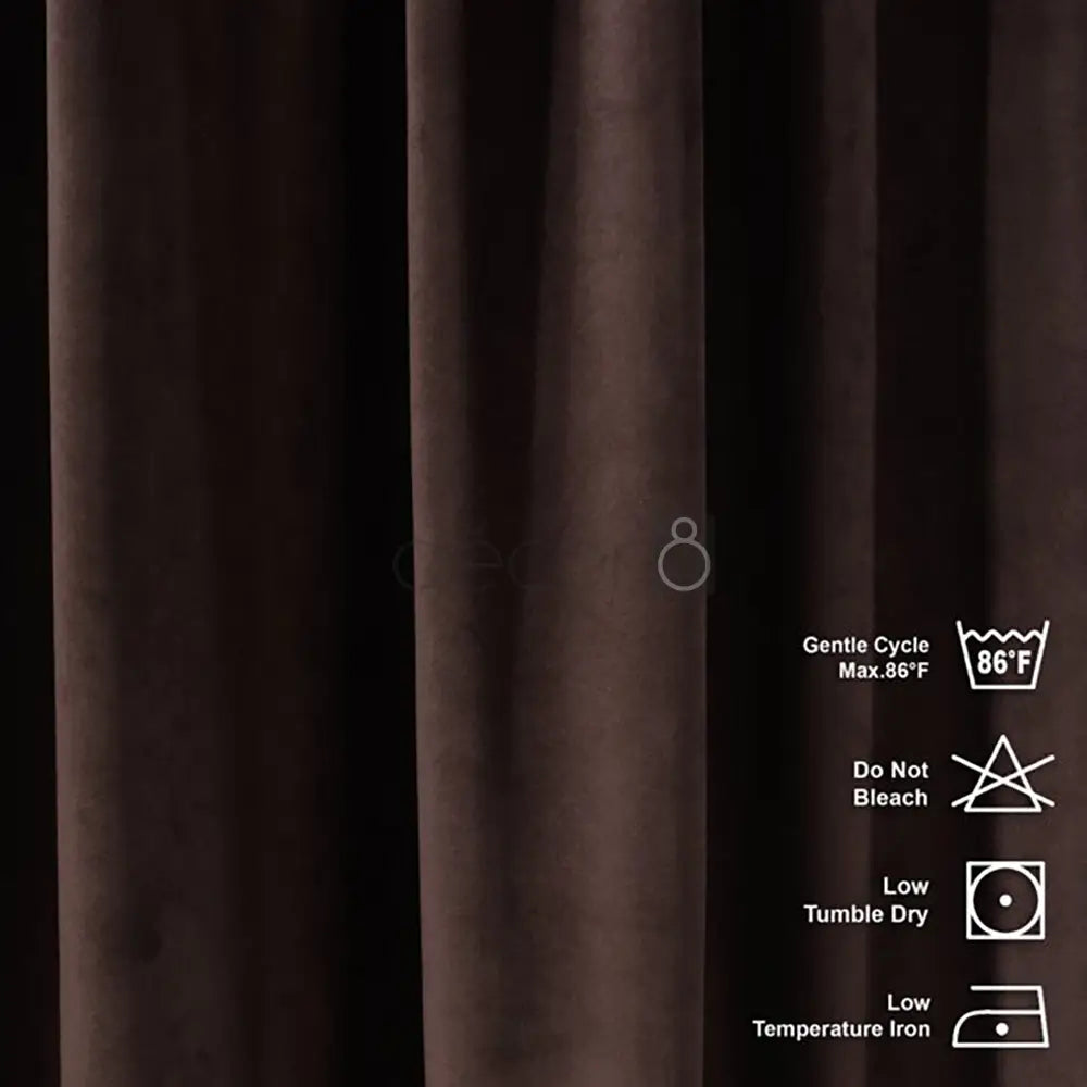 dark_brown_velvet_curtains