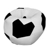 Premium Football Bean Bag - White