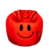 Smiley Face Bean Bag - Red - 2