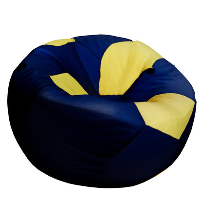 Premium Football Bean Bag - Dark Blue