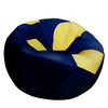 Premium Football Bean Bag - Dark Blue