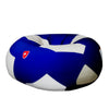 Premium Football Bean Bag - Blue
