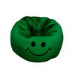Smiley Face Bean Bag - Green - 2