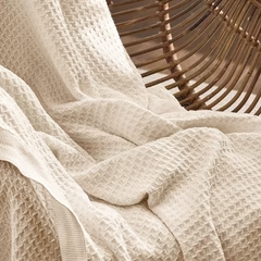 Sofa & Bed Throws Blanket - Beige-1