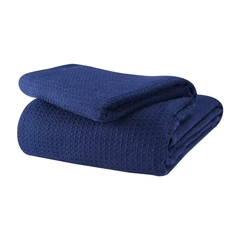 Sofa & Bed Throws Blanket - Blue-2