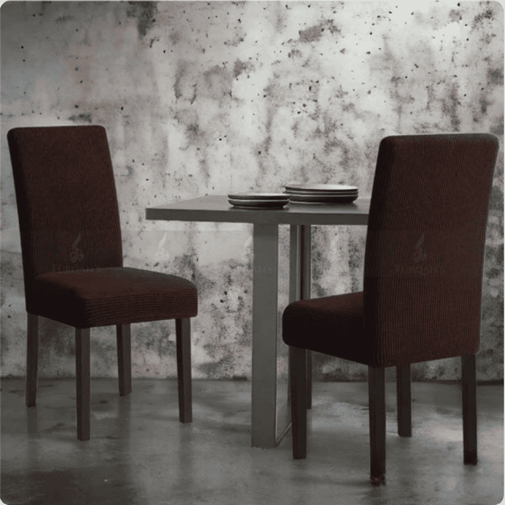 Turkish Mesh Chair Cover - Brown