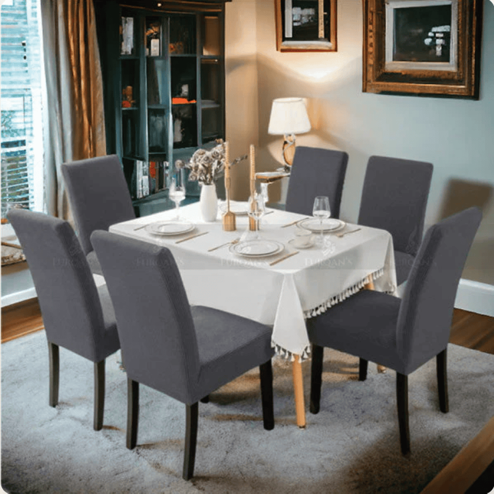 Turkish Mesh Chair Cover - Grey